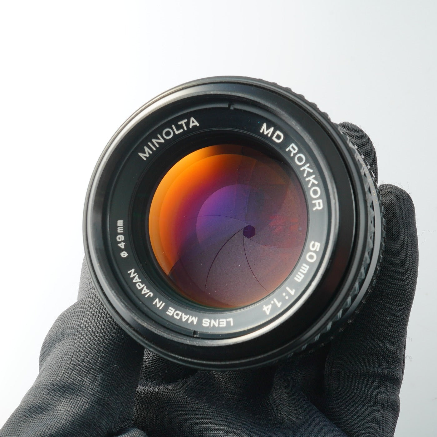 MINOLTA MD ROKKOR 50mm F/1.4 単焦点レンズ