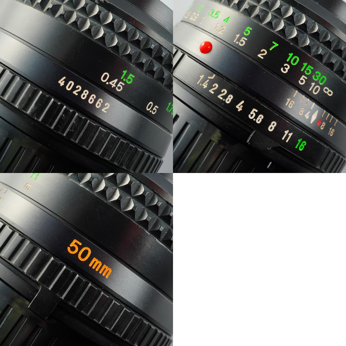 MINOLTA MD ROKKOR 50mm F/1.4 単焦点レンズ