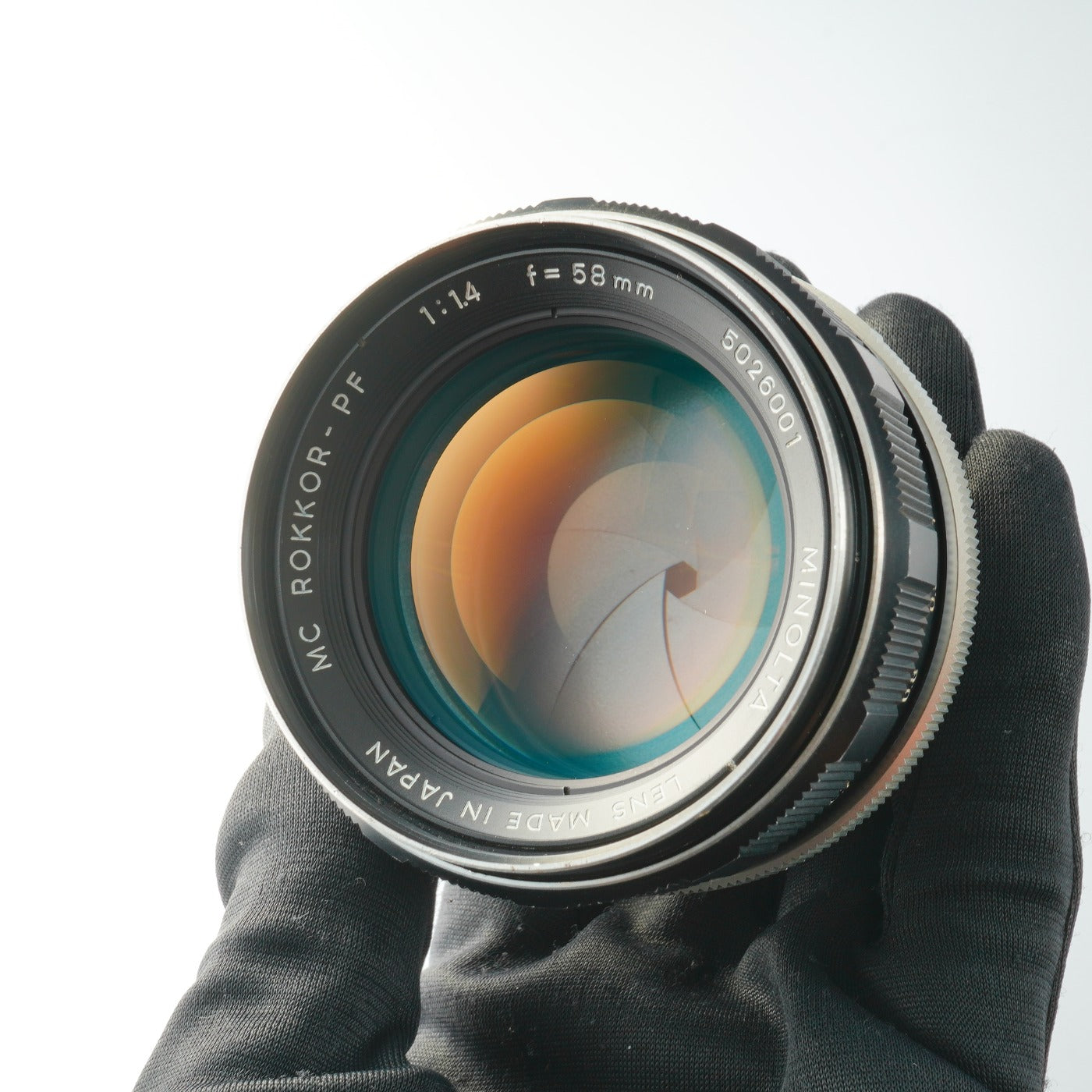MINOLTA MC ROKKOR-PF 58mm F/1.4 単焦点レンズ
