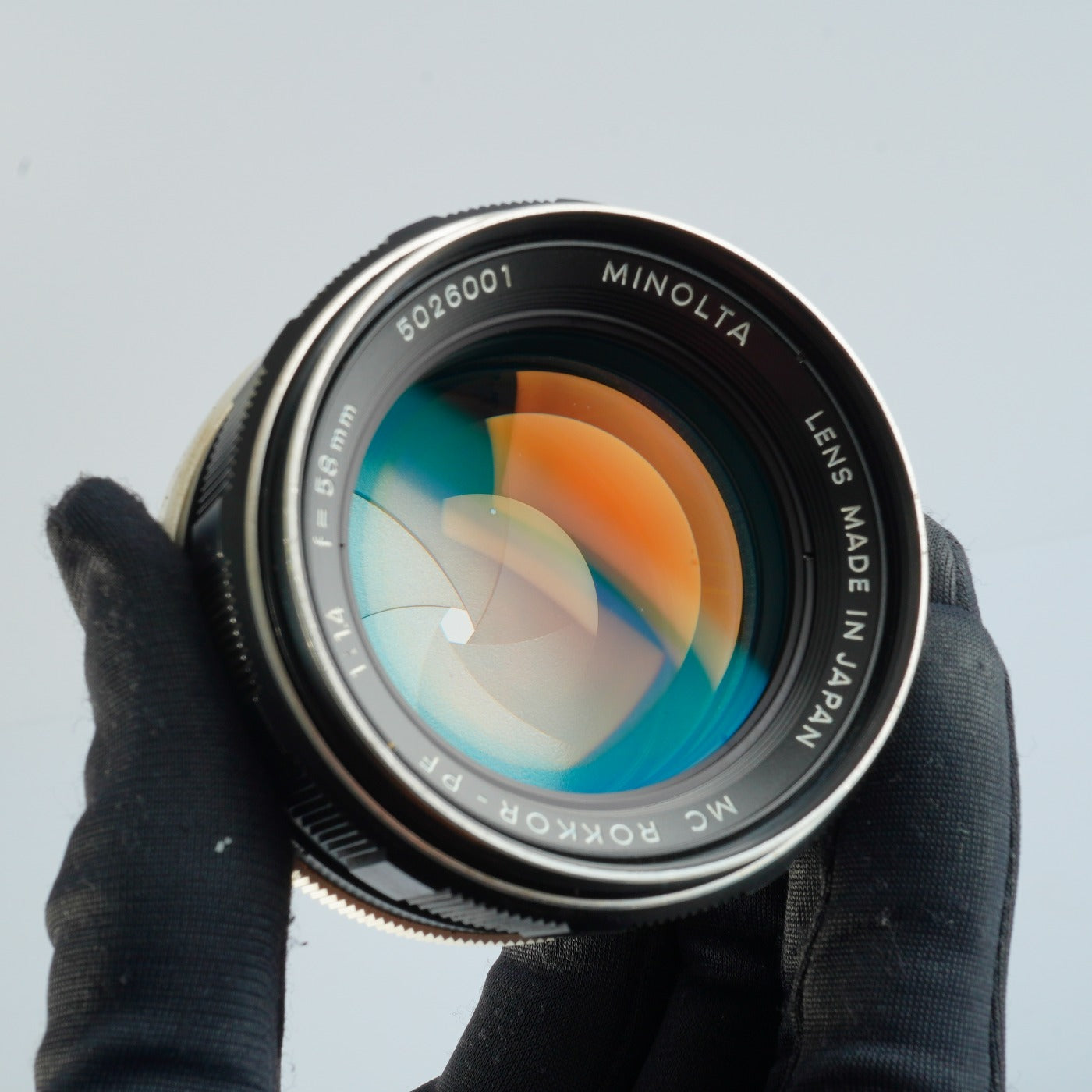 MINOLTA MC ROKKOR-PF 58mm F/1.4 単焦点レンズ