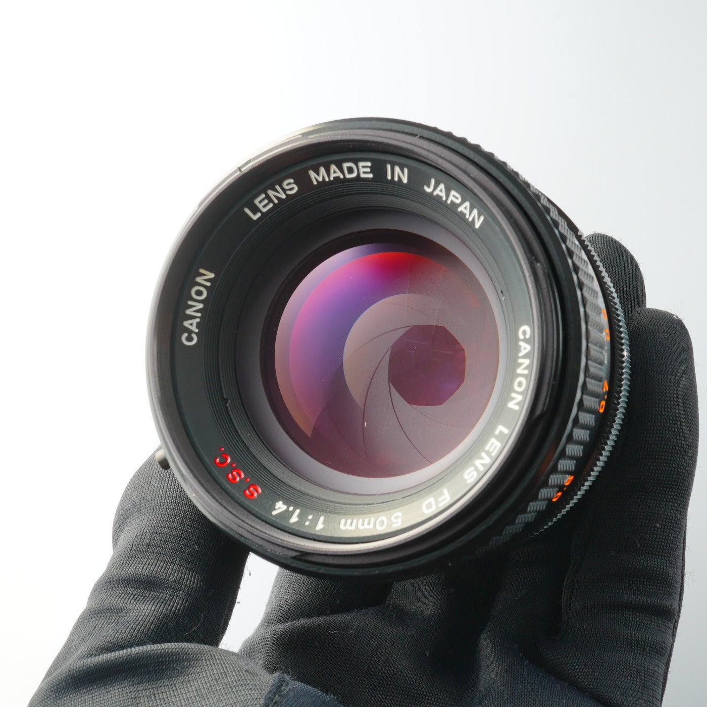 Canon FD 50mm F/1.4 S.S.C. A mark 単焦点レンズ
