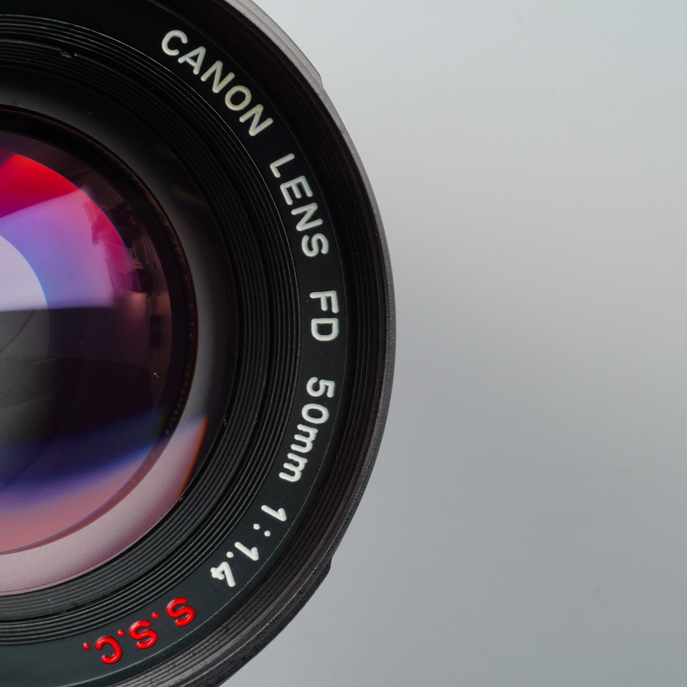 Canon FD 50mm F/1.4 S.S.C. A mark 単焦点レンズ