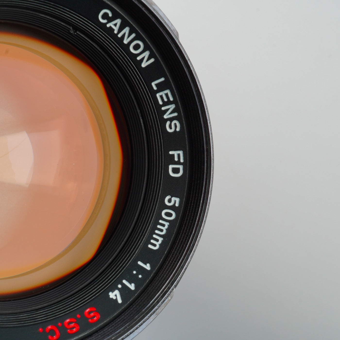 Canon FD 50mm F/1.4 S.S.C. A mark 単焦点レンズ