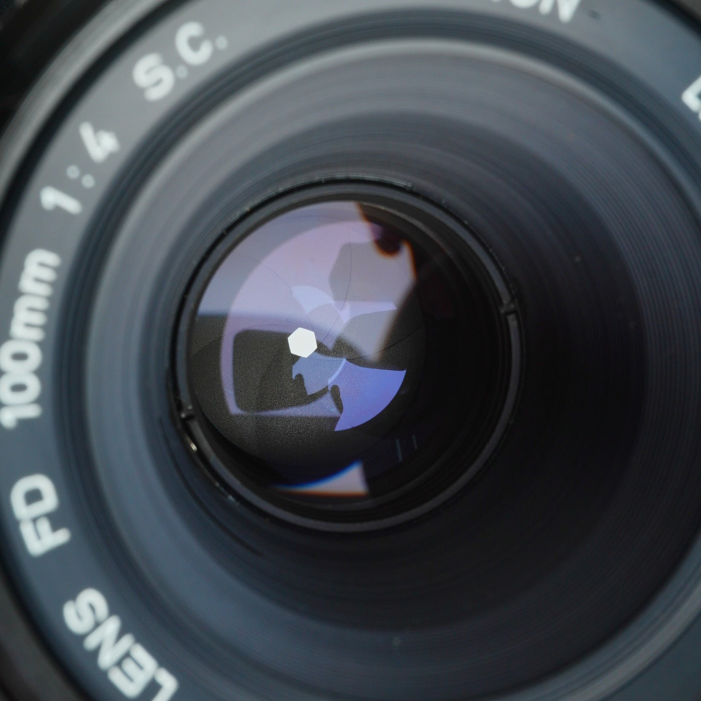 Canon FD 100mm F/4 S.C MACRO 単焦点レンズ