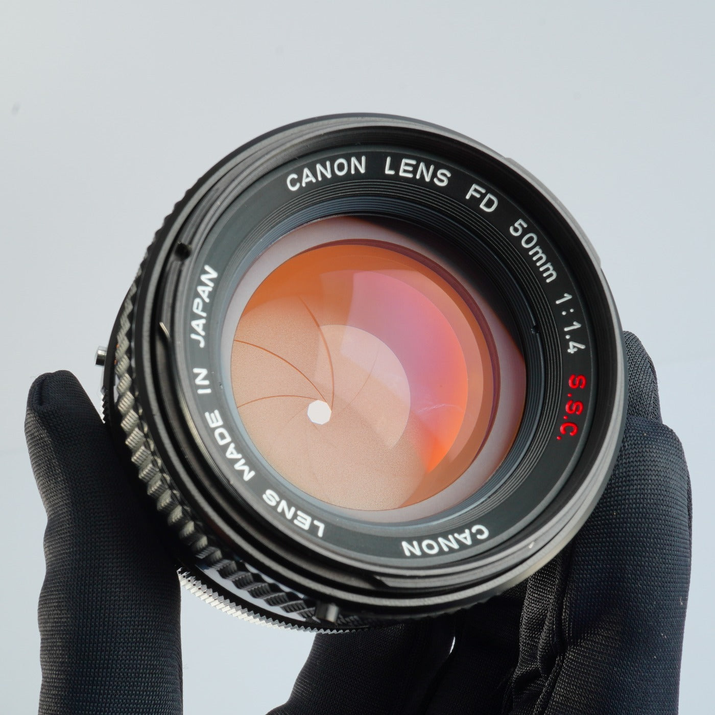 Canon FD 50mm F/1.4 S.S.C. "o" 単焦点レンズ