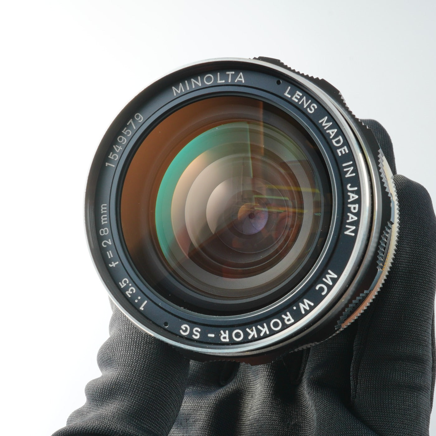 MINOLTA MC W.ROKKOR SG 28mm F/3.5 単焦点レンズ