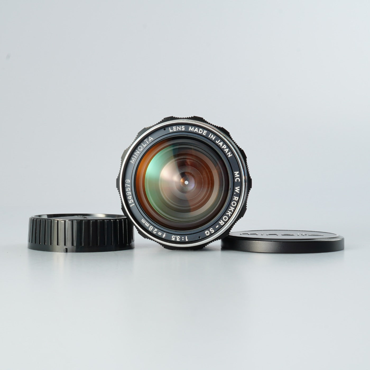 MINOLTA MC W.ROKKOR SG 28mm F/3.5 単焦点レンズ