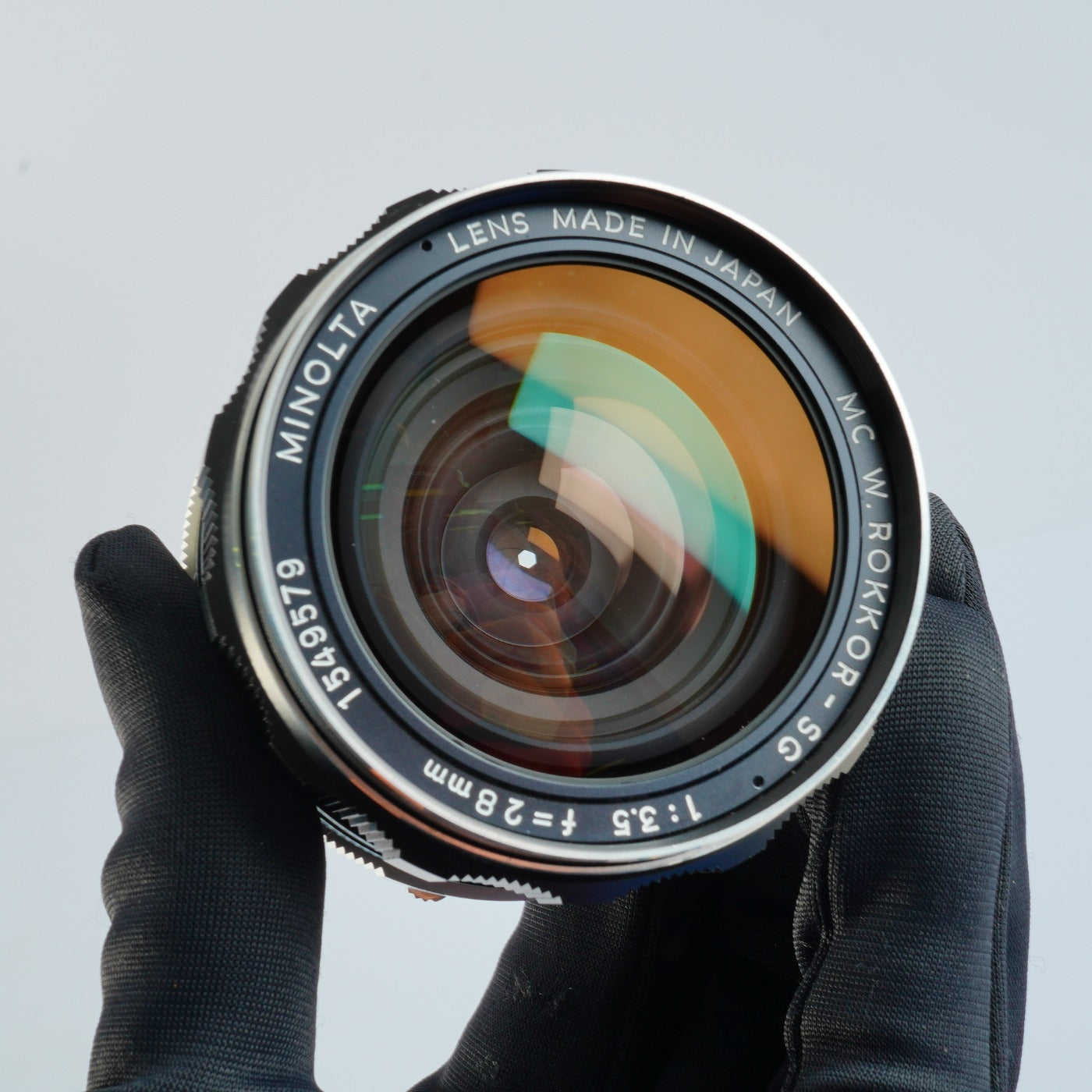 MINOLTA MC W.ROKKOR SG 28mm F/3.5 単焦点レンズ