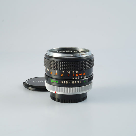 Canon FD 50mm F/1.4 "O" 単焦点レンズ