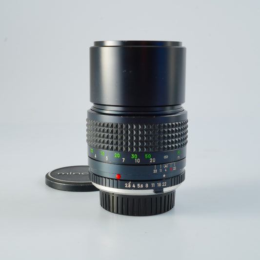 MINOLTA MC TELE ROKKOR PF 135mm F/2.8 単焦点レンズ