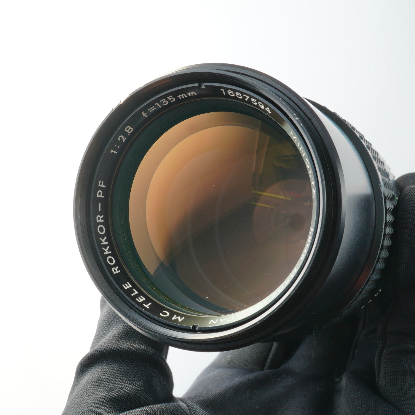 MINOLTA MC TELE ROKKOR PF 135mm F/2.8 単焦点レンズ