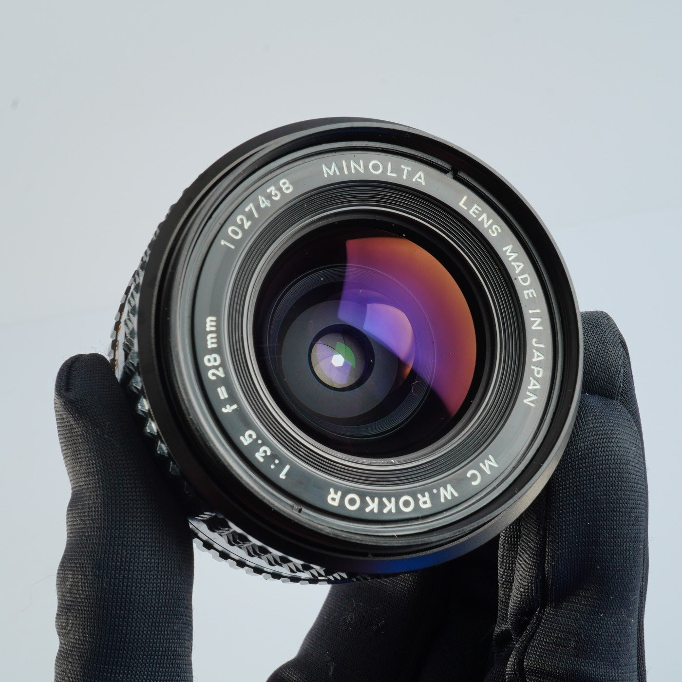 MINOLTA MC W.ROKKOR 28mm F/3.5 単焦点レンズ