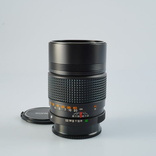 Konica HEXANON AR 135mm F/3.5 単焦点レンズ