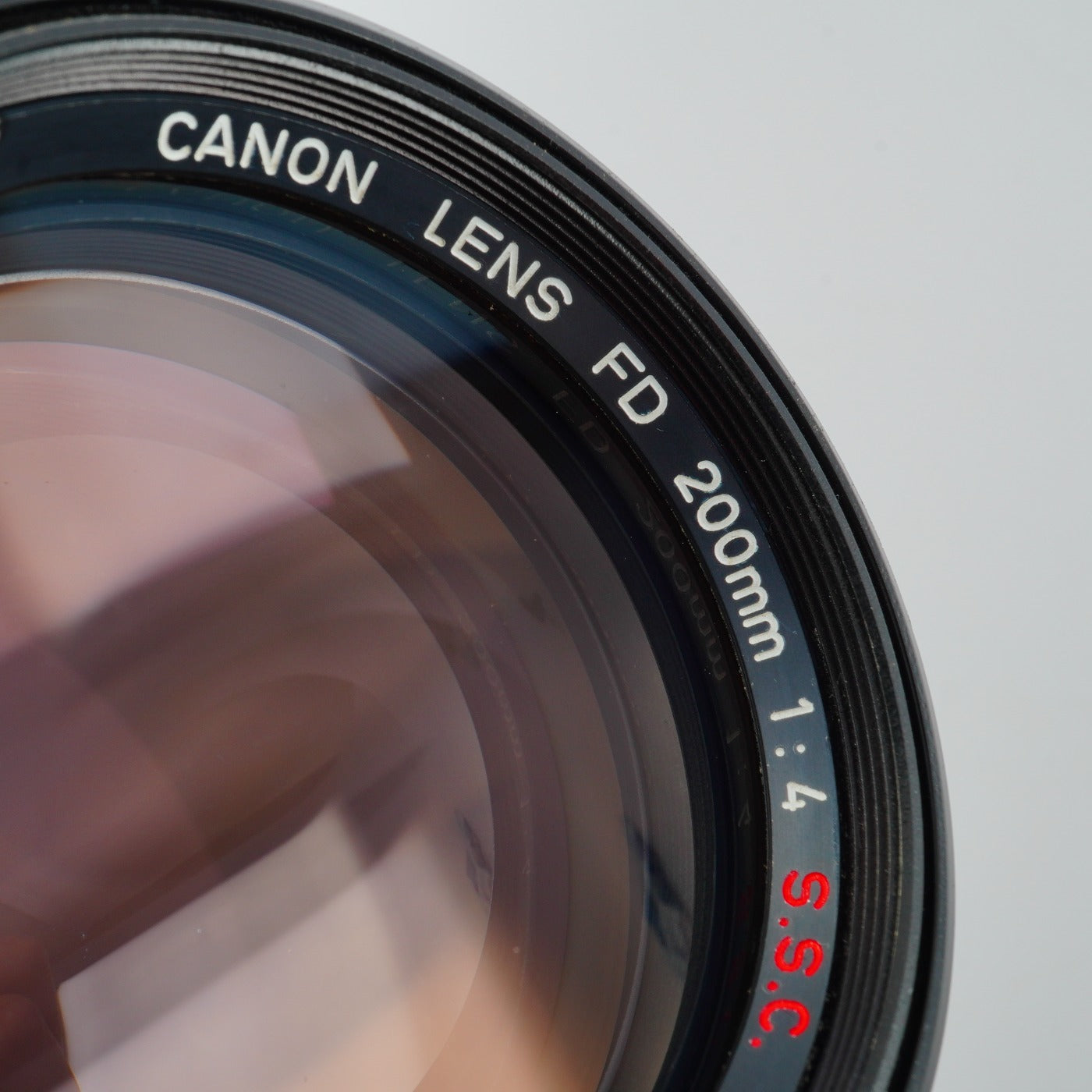 Canon FD 200mm F/4 S.S.C. 単焦点レンズ