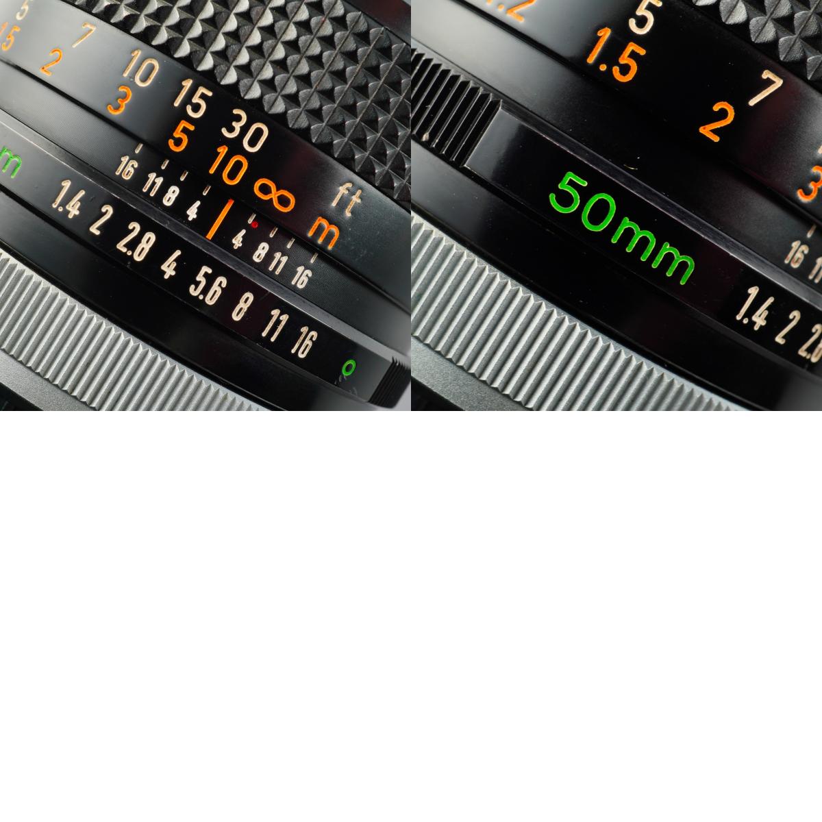 Canon FD 50mm F/1.4 "O" 単焦点レンズ