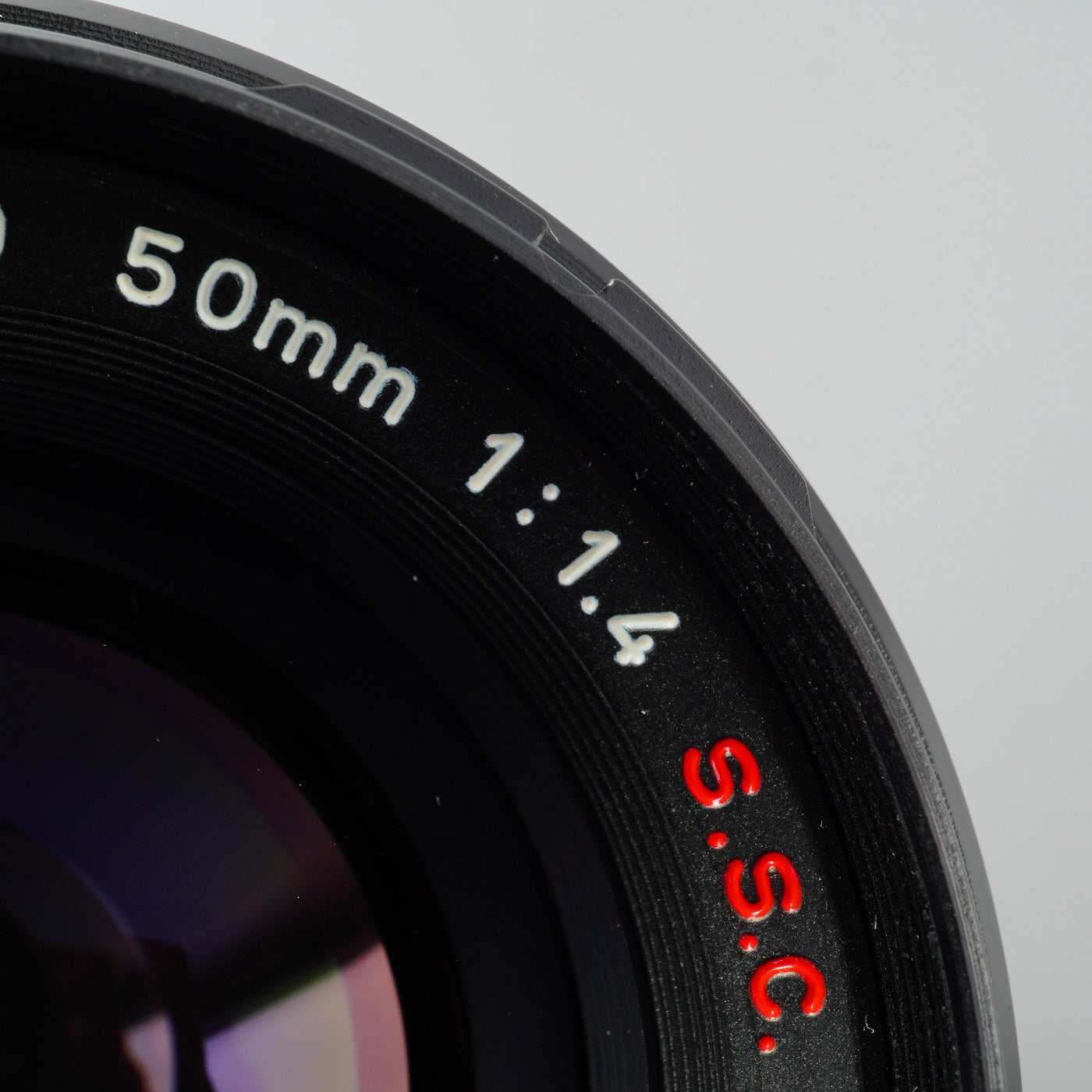 Canon FD 50mm F/1.4 S.S.C. A mark 単焦点レンズ