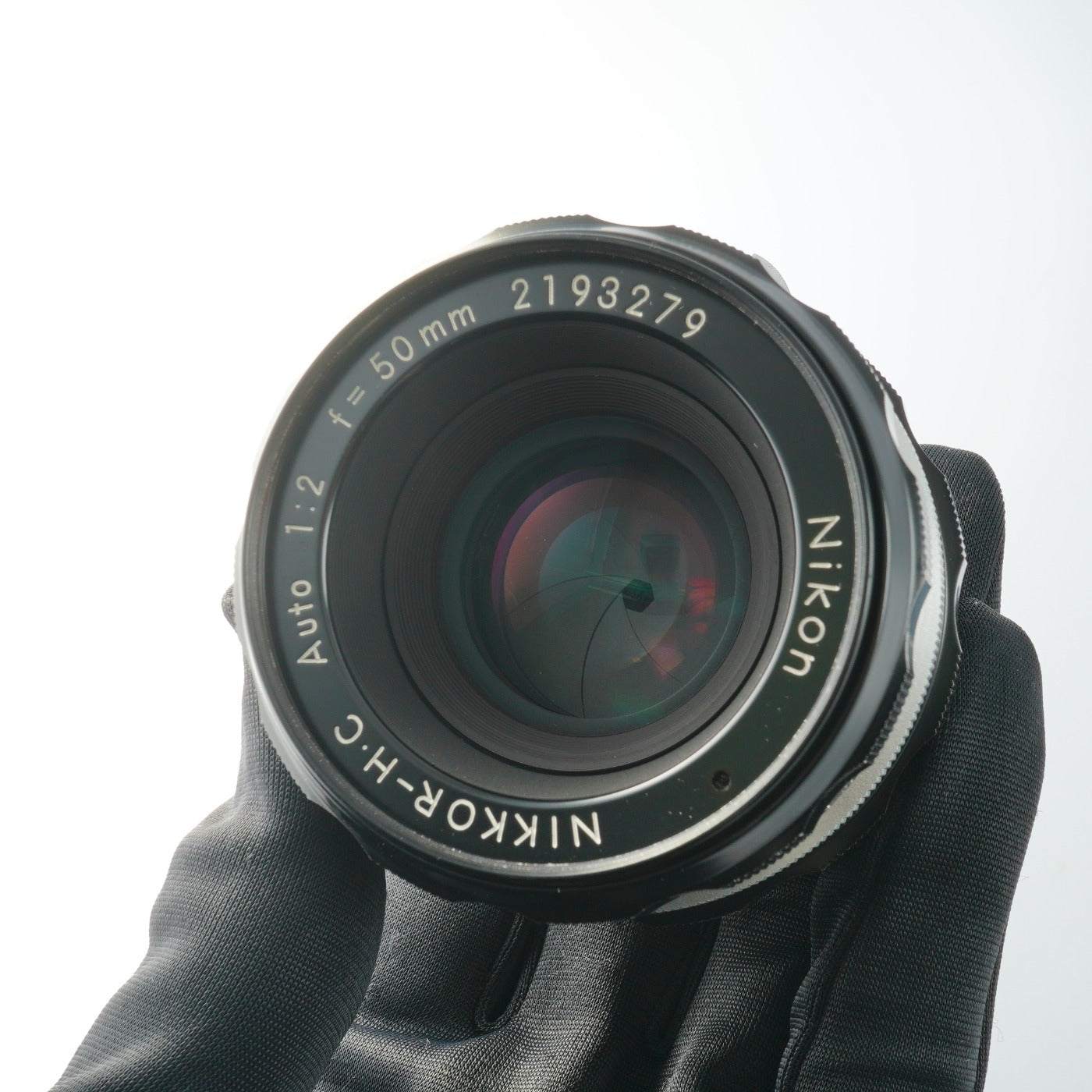 Nikon NIKKOR-H.C AUTO 50mm f/2 非Ai 単焦点レンズ