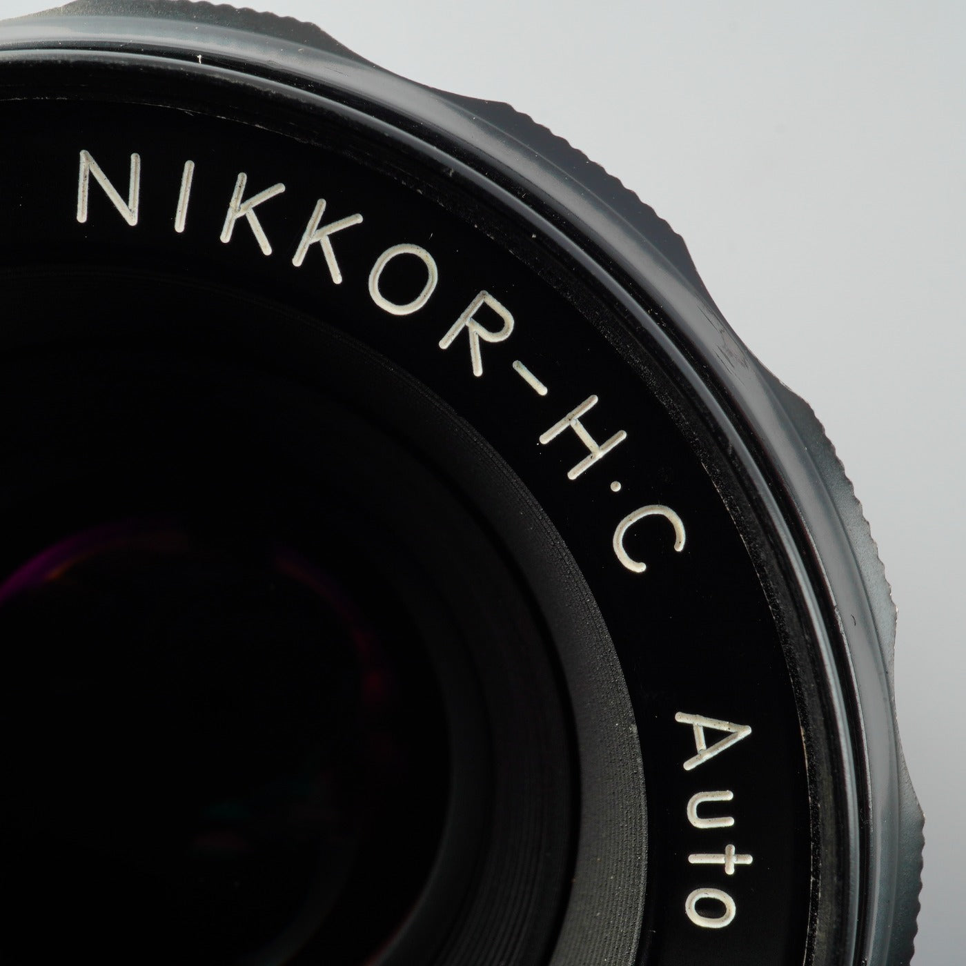 Nikon NIKKOR-H.C AUTO 50mm f/2 非Ai 単焦点レンズ