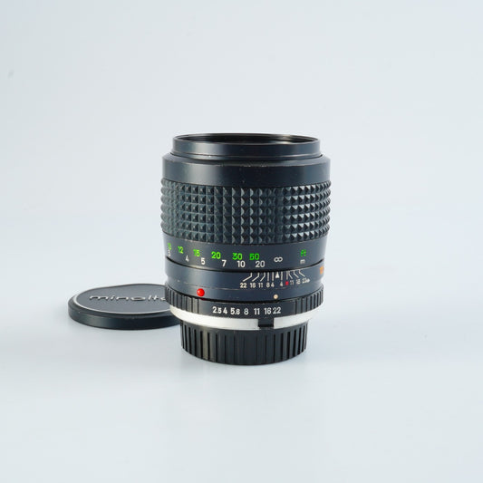 MINOLTA MC Tele Rokkor PF 100mm F/2.5 単焦点レンズ