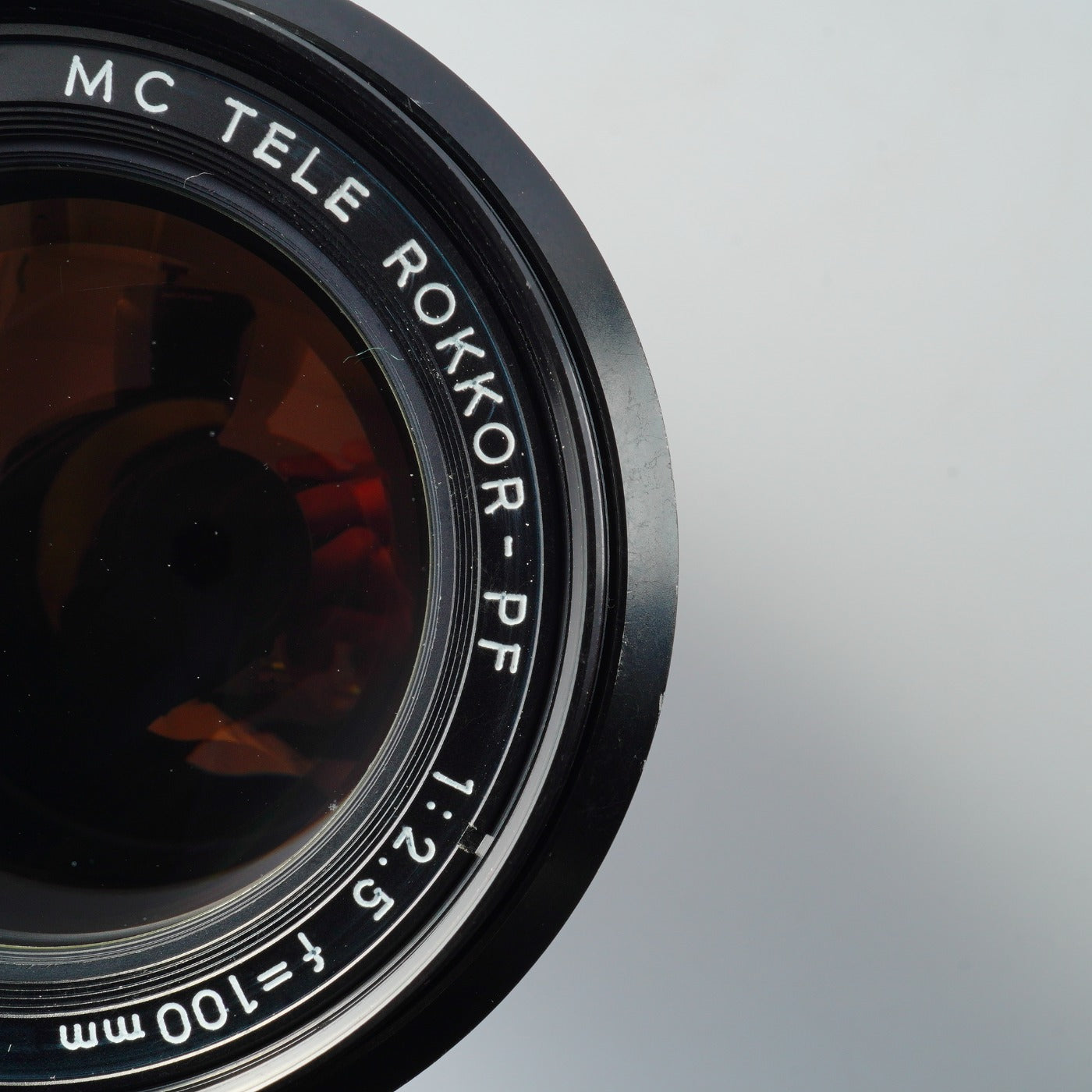 MINOLTA MC Tele Rokkor PF 100mm F/2.5 単焦点レンズ