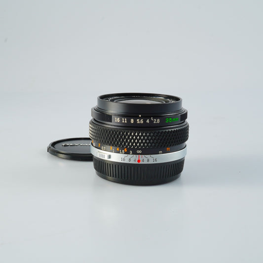 OLYMPUS OM-System G.Zuiko Auto W 35mm f/2.8 単焦点レンズ