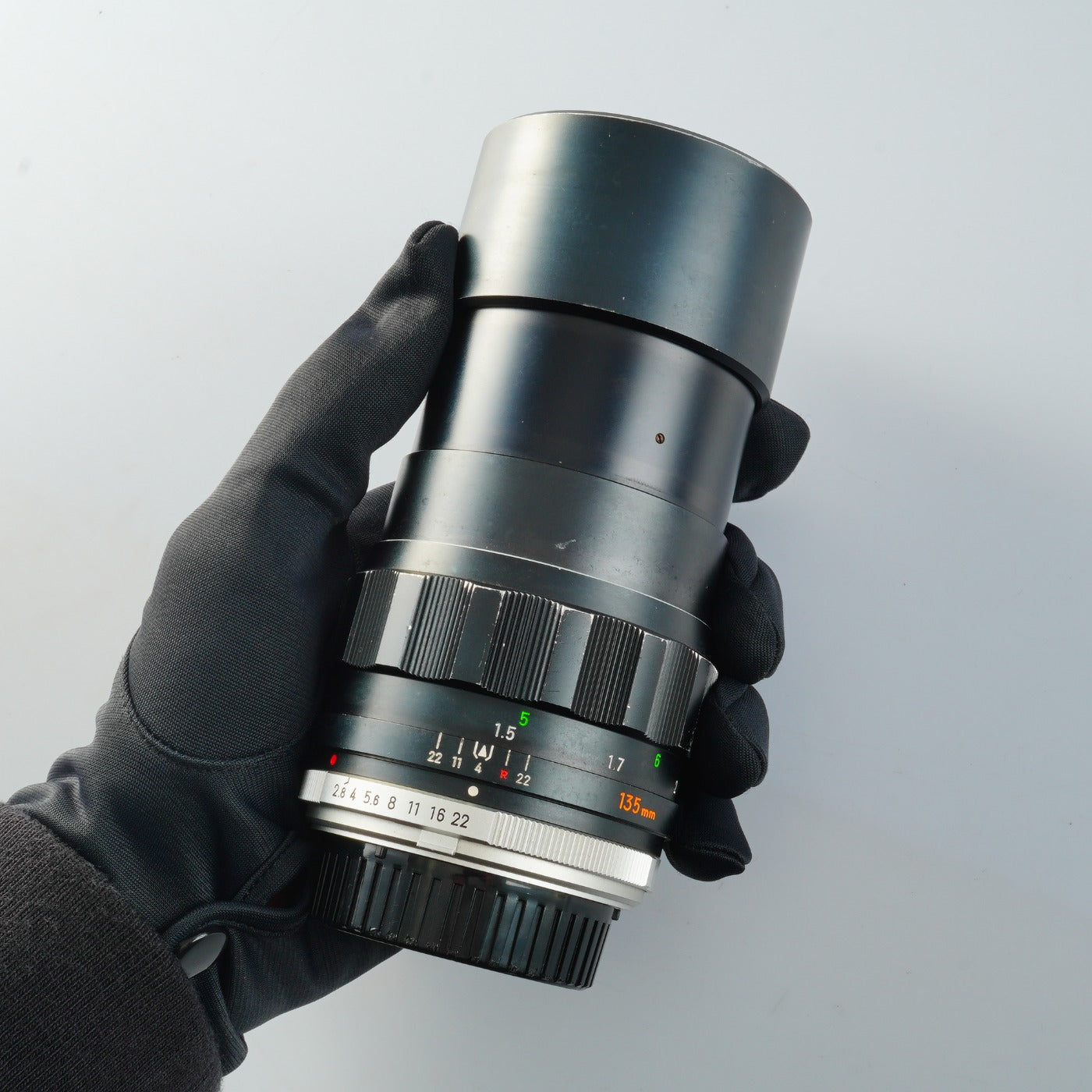 MINOLTA MC Tele Rokkor PF 135mm F/2.8 prime lens