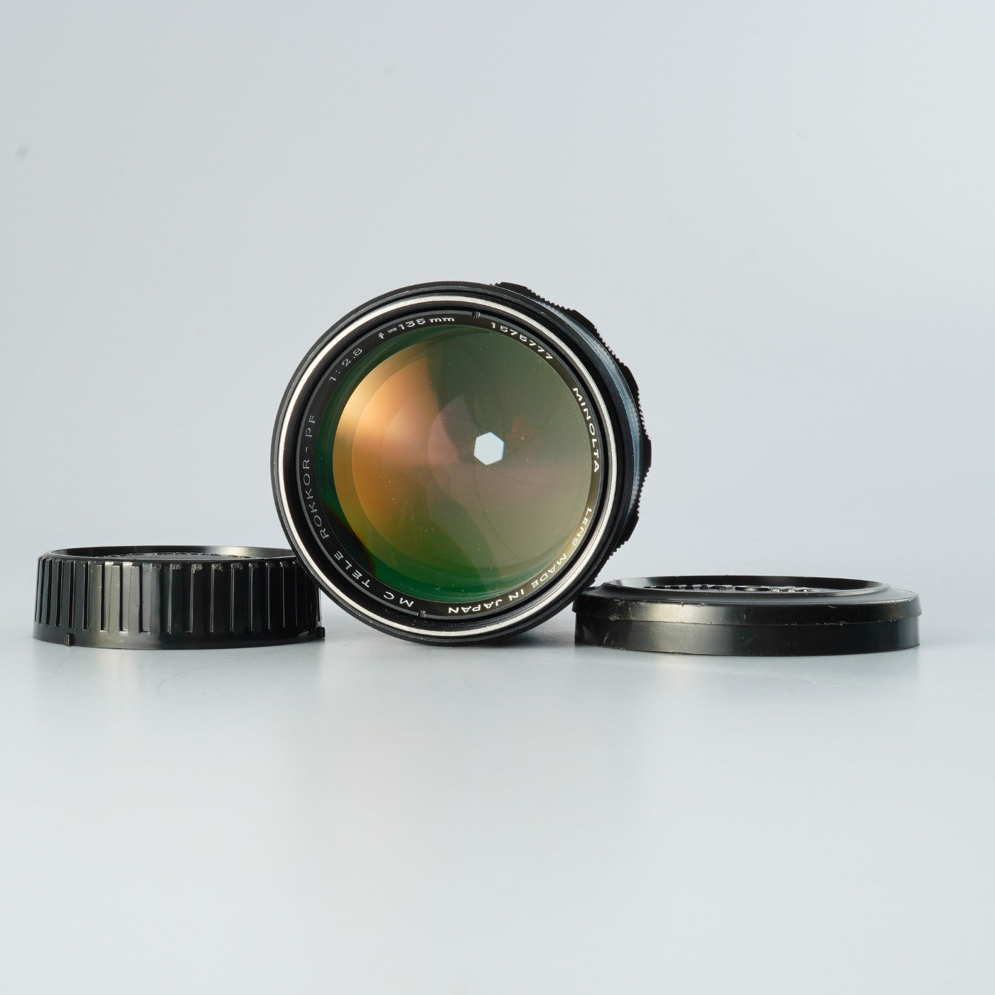 MINOLTA MC Tele Rokkor PF 135mm F/2.8 prime lens