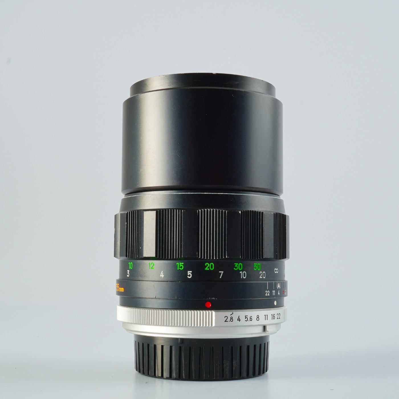 MINOLTA MC Tele Rokkor PF 135mm F/2.8 prime lens