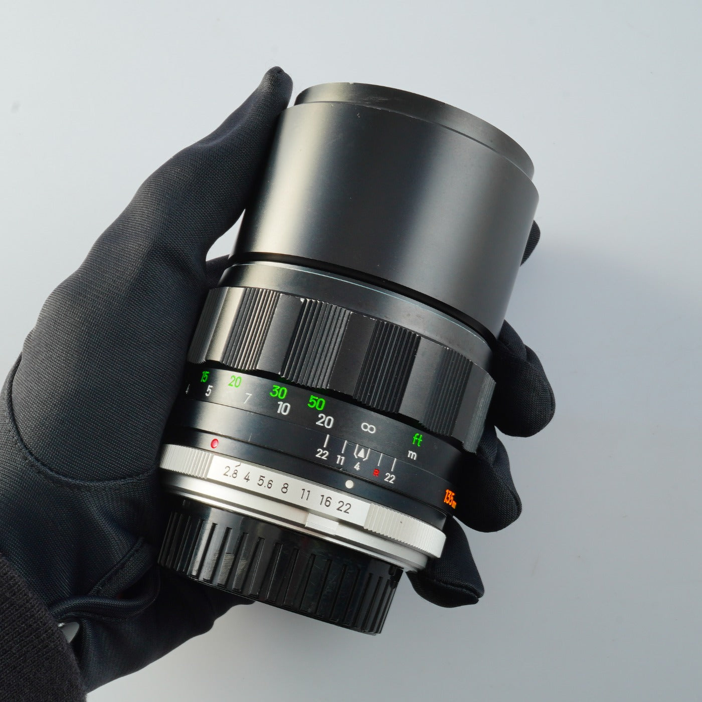 MINOLTA MC Tele Rokkor PF 135mm F/2.8 prime lens
