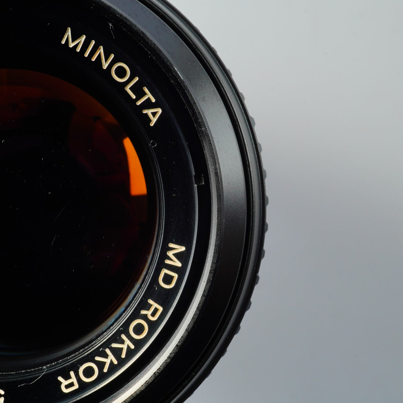MINOLTA MD ROKKOR 50mm F/1.4 prime lens