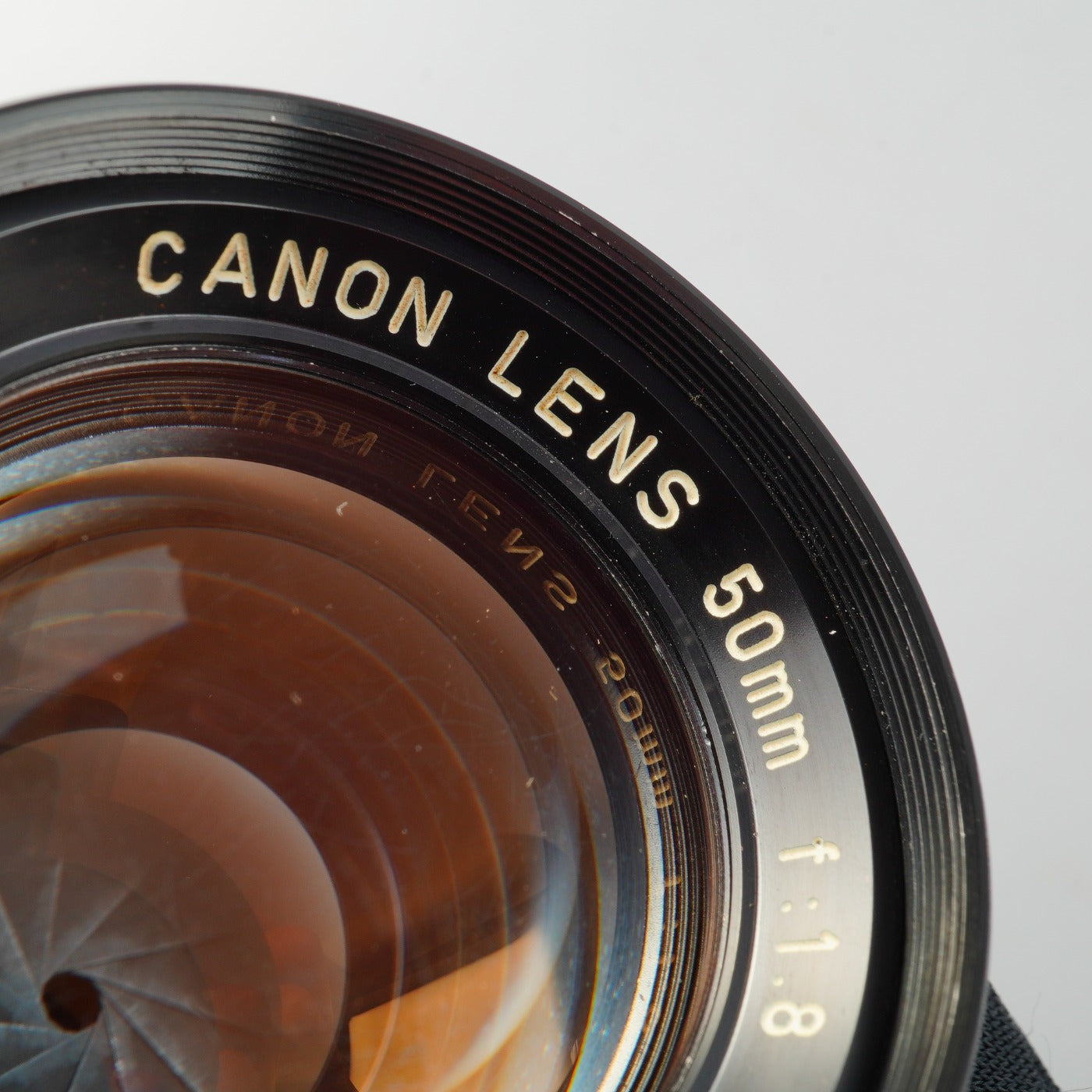 Canon 50mm F/1.8 単焦点レンズ