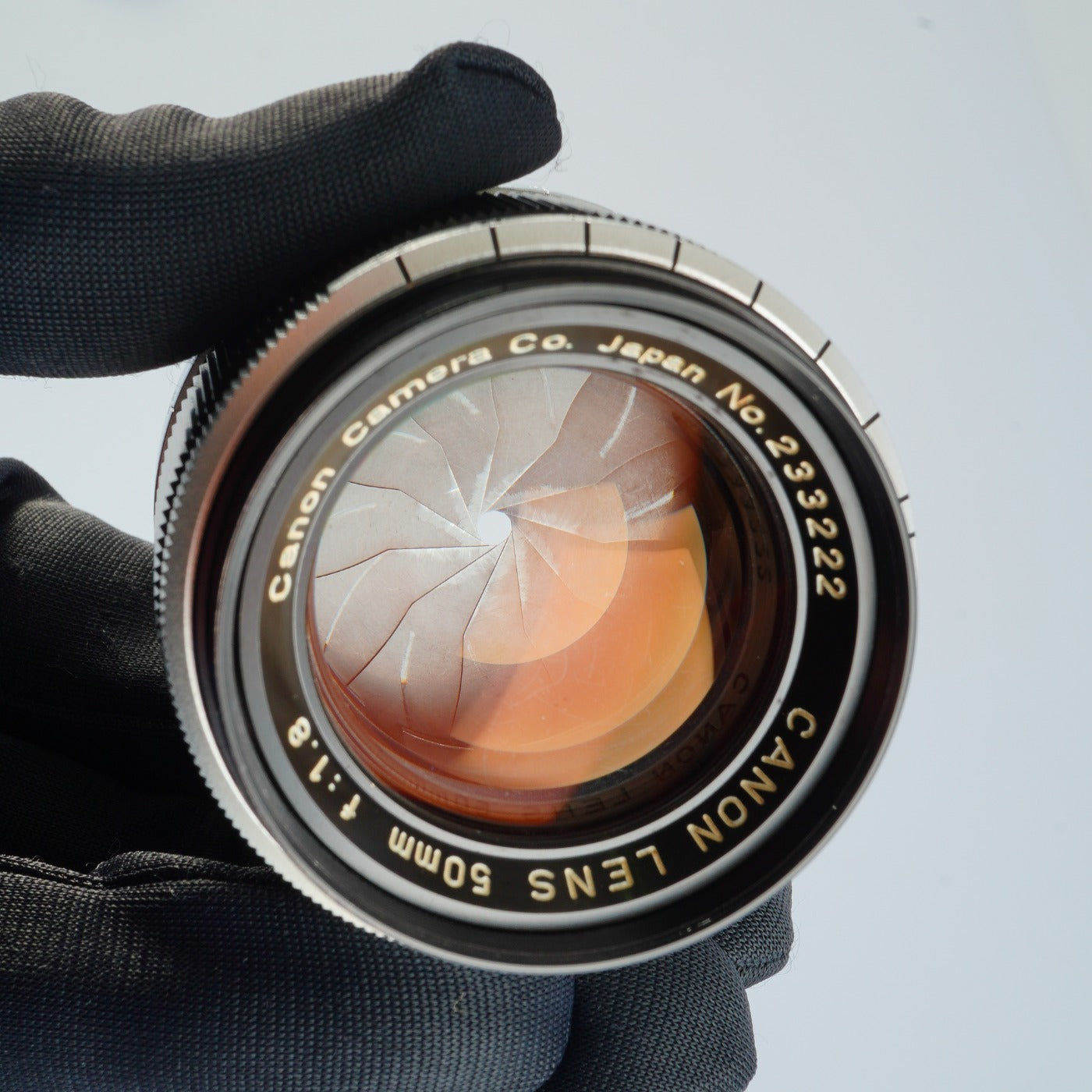 Canon 50mm F/1.8 単焦点レンズ