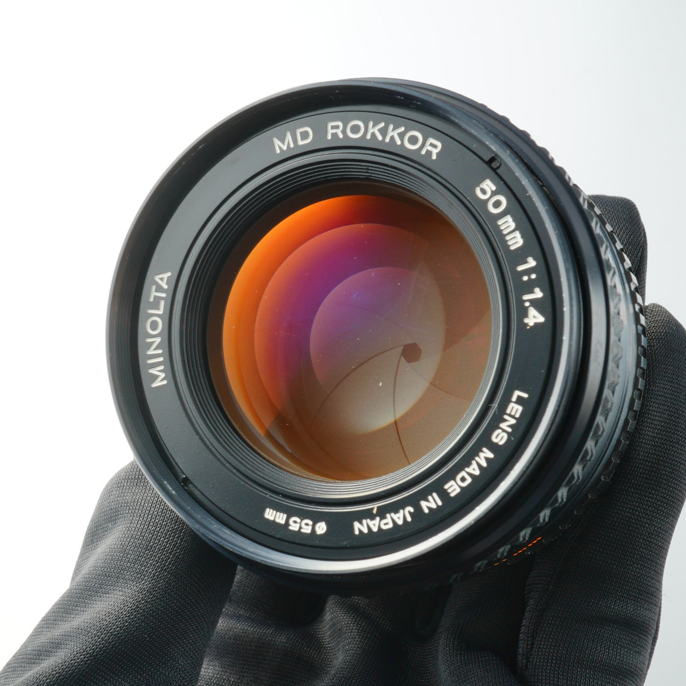 MINOLTA MD ROKKOR 50mm F/1.4 prime lens