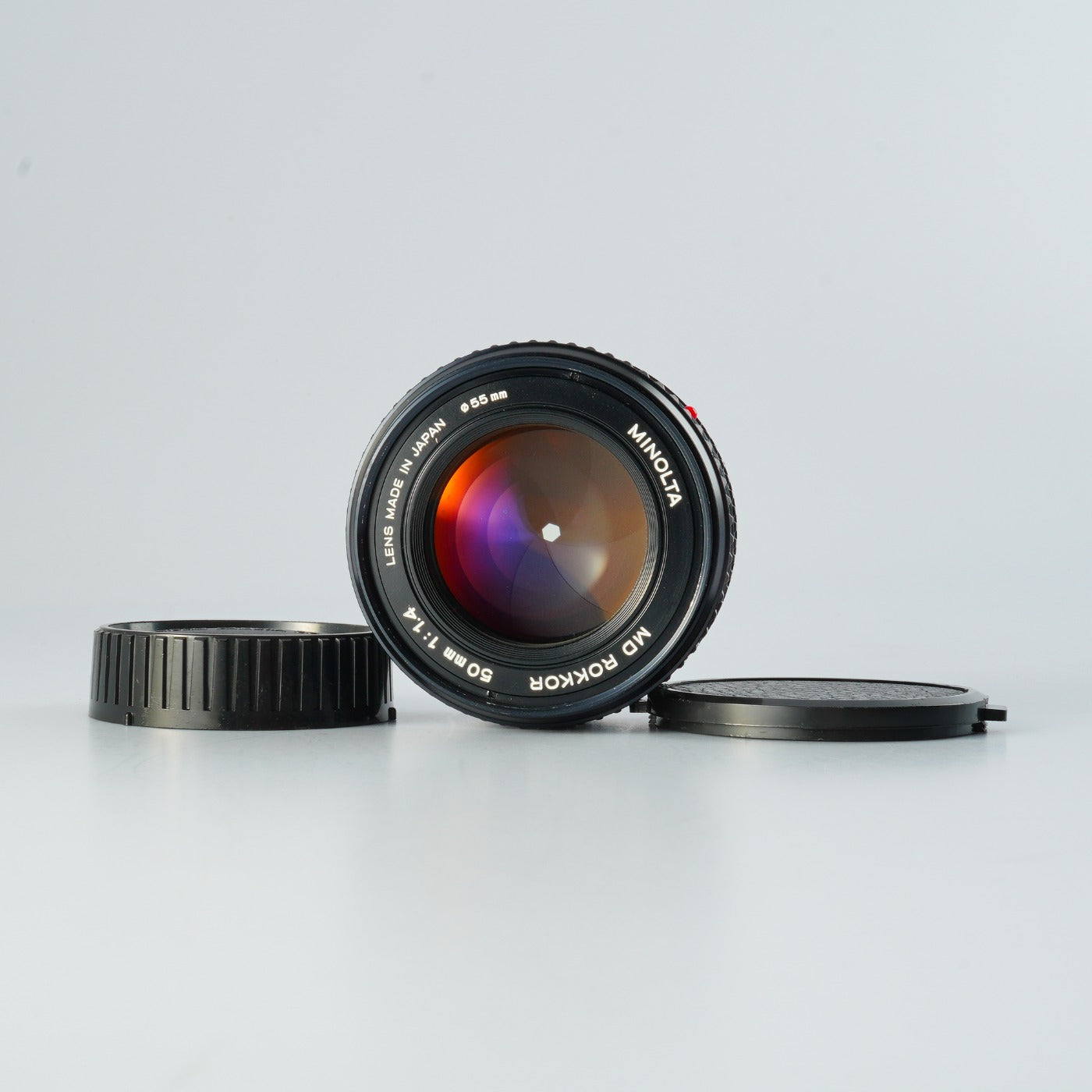 MINOLTA MD ROKKOR 50mm F/1.4 prime lens