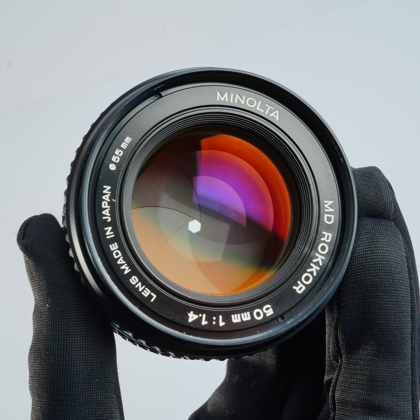 MINOLTA MD ROKKOR 50mm F/1.4 prime lens