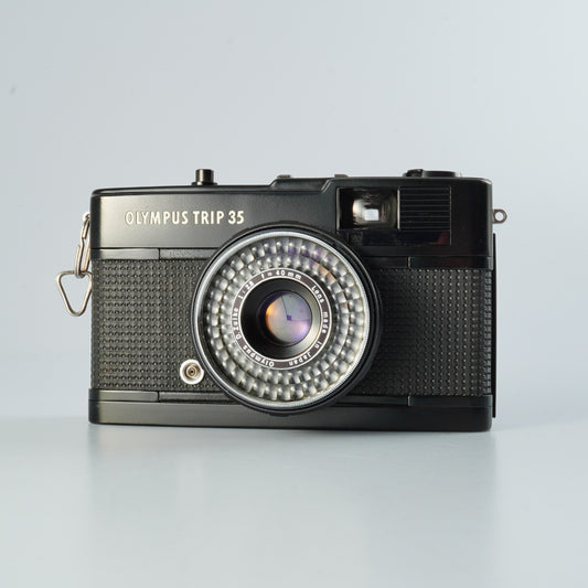 【Serviced & TESTED】 OLYMPUS TRIP 35 40mm F/2.8 Black コンパクトフィルムカメラ