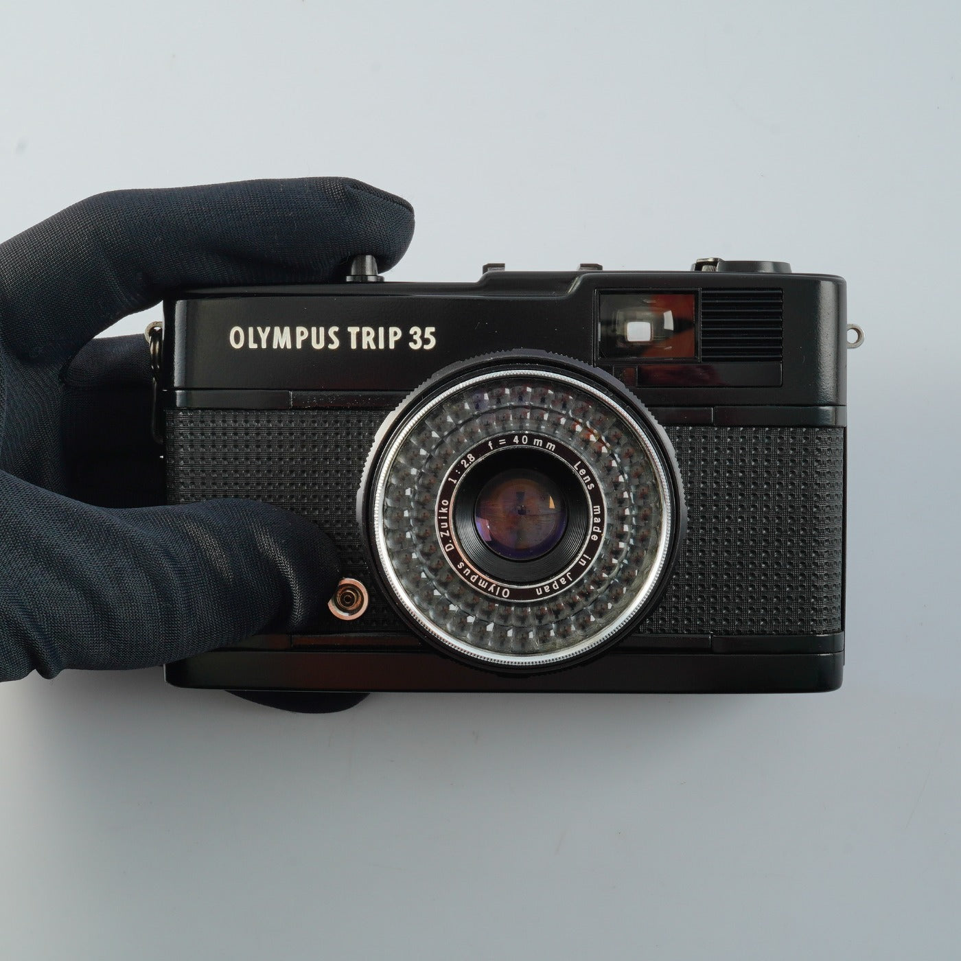 【Serviced & TESTED】 OLYMPUS TRIP 35 40mm F/2.8 Black コンパクトフィルムカメラ