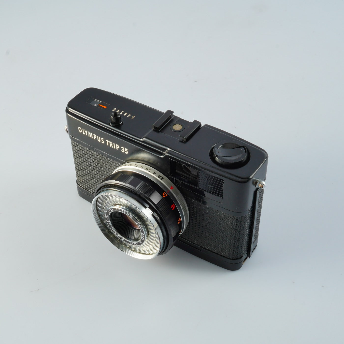 【Serviced & TESTED】 OLYMPUS TRIP 35 40mm F/2.8 Black コンパクトフィルムカメラ