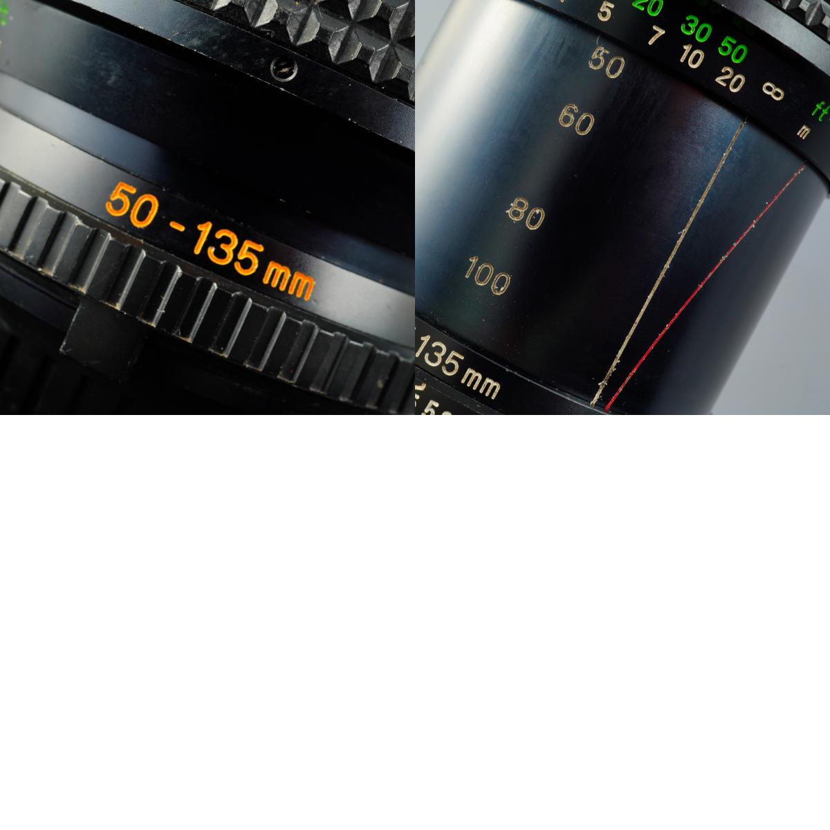MINOLTA MD ZOOM ROKKOR 50-135mm F/3.5 Zoom Lens