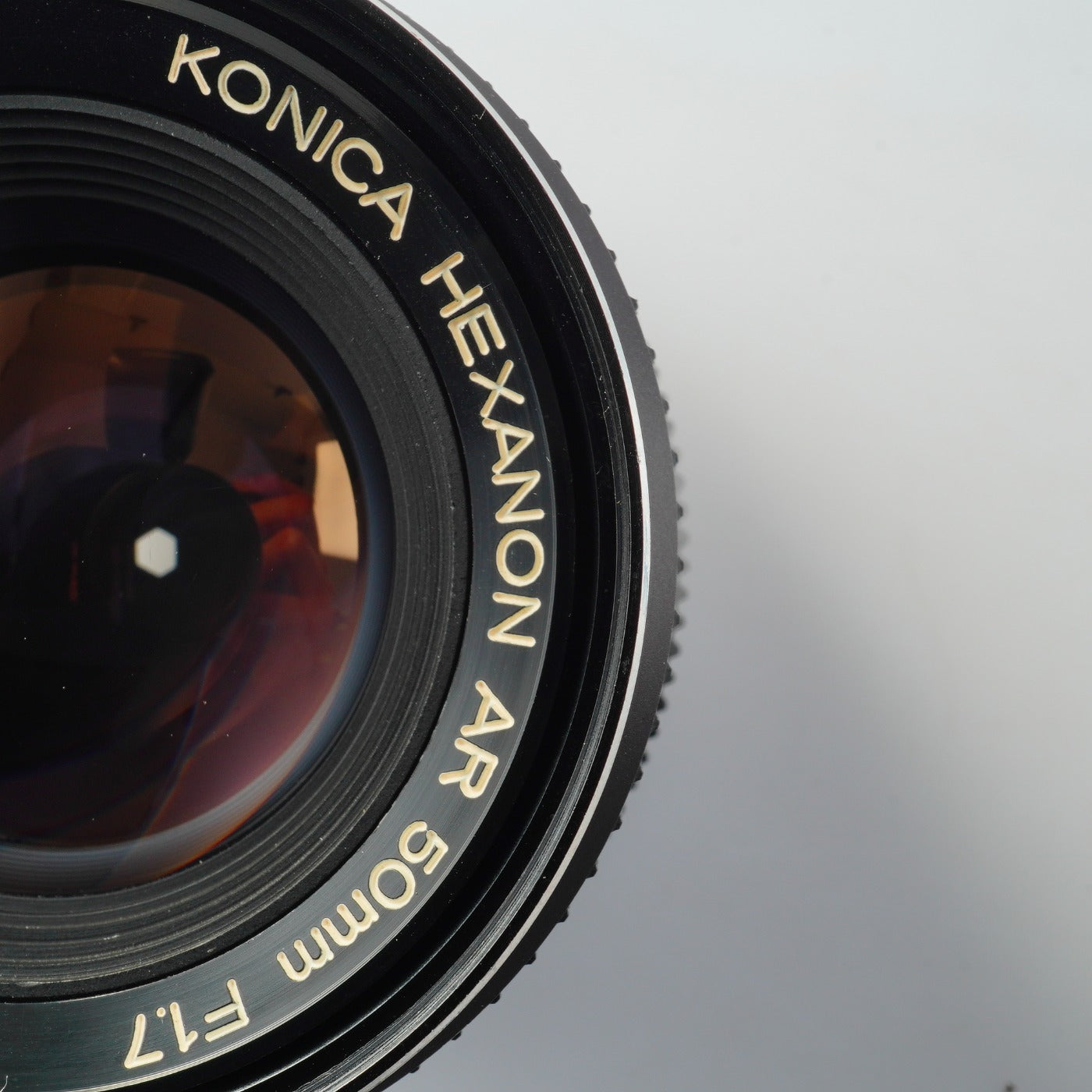Konica HEXANON AR 50mm F/1.7 単焦点レンズ