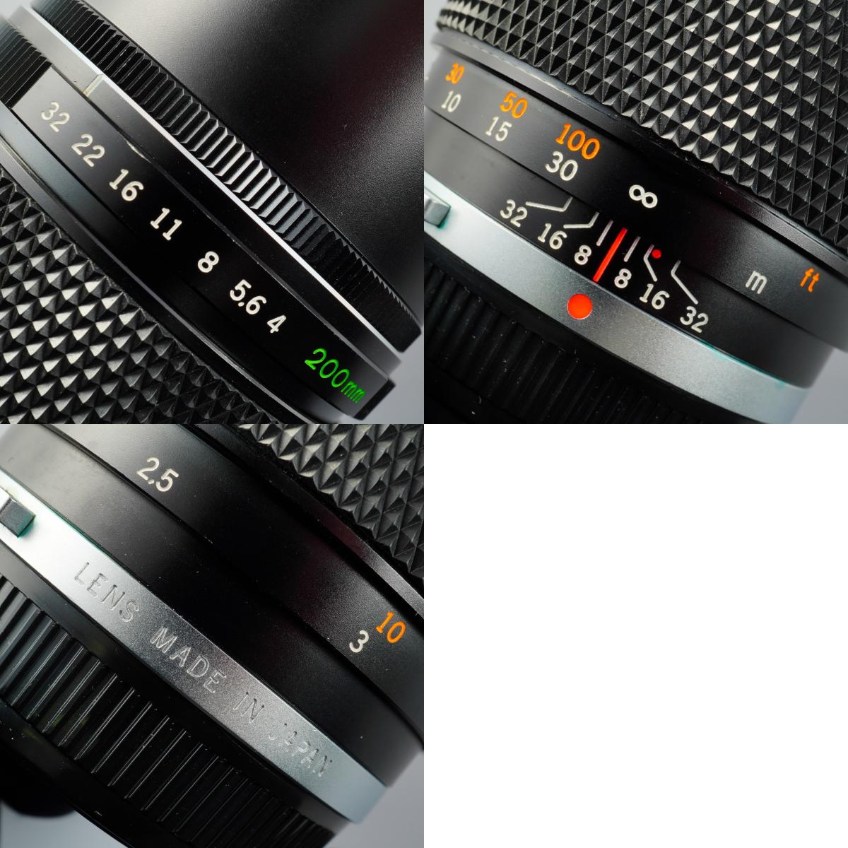 OLYMPUS OM-SYSTEM E.ZUIKO AUTO-T 200mm F/4 単焦点レンズ