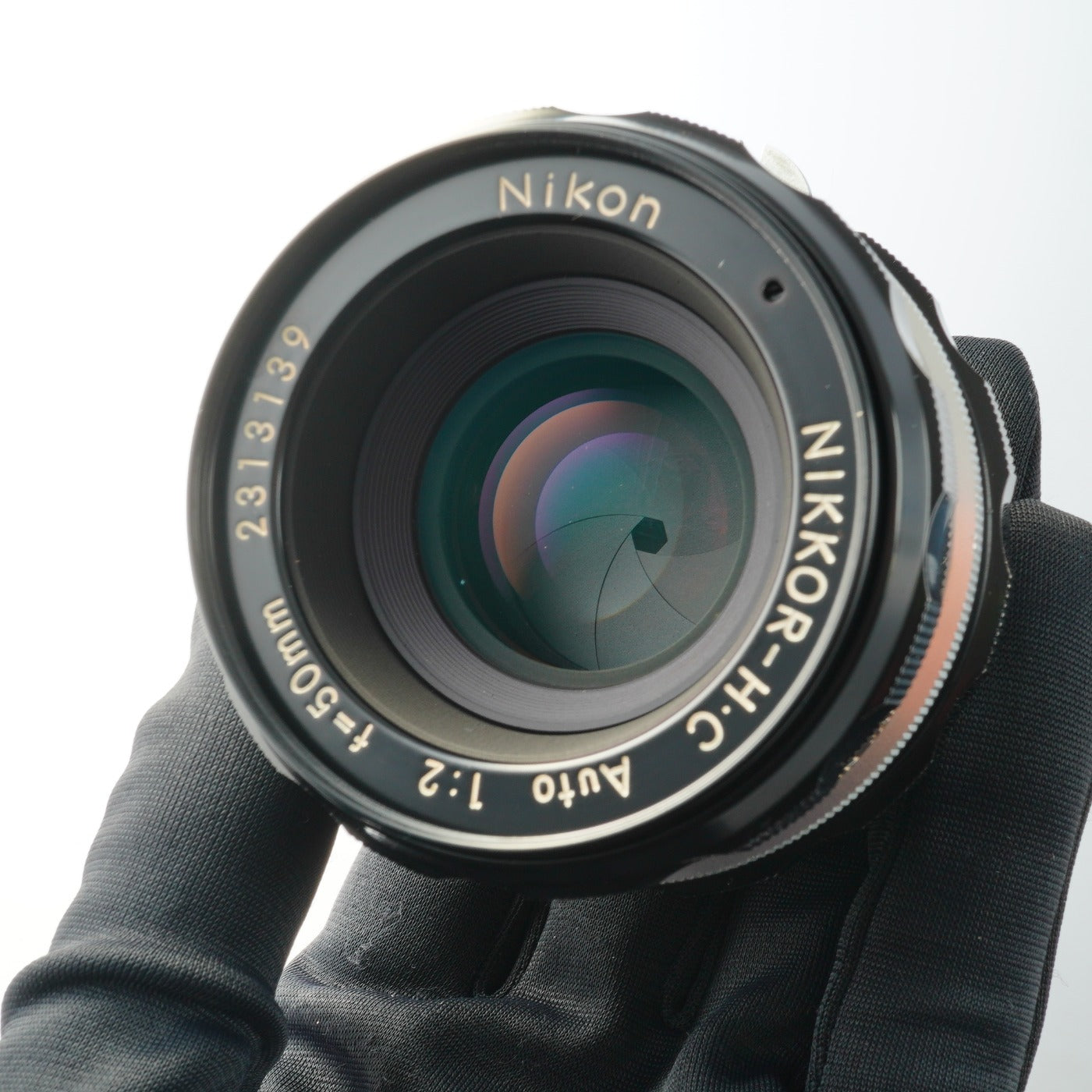 Nikon NIKKOR-H.C Auto 50mm F/2 非Ai 単焦点レンズ