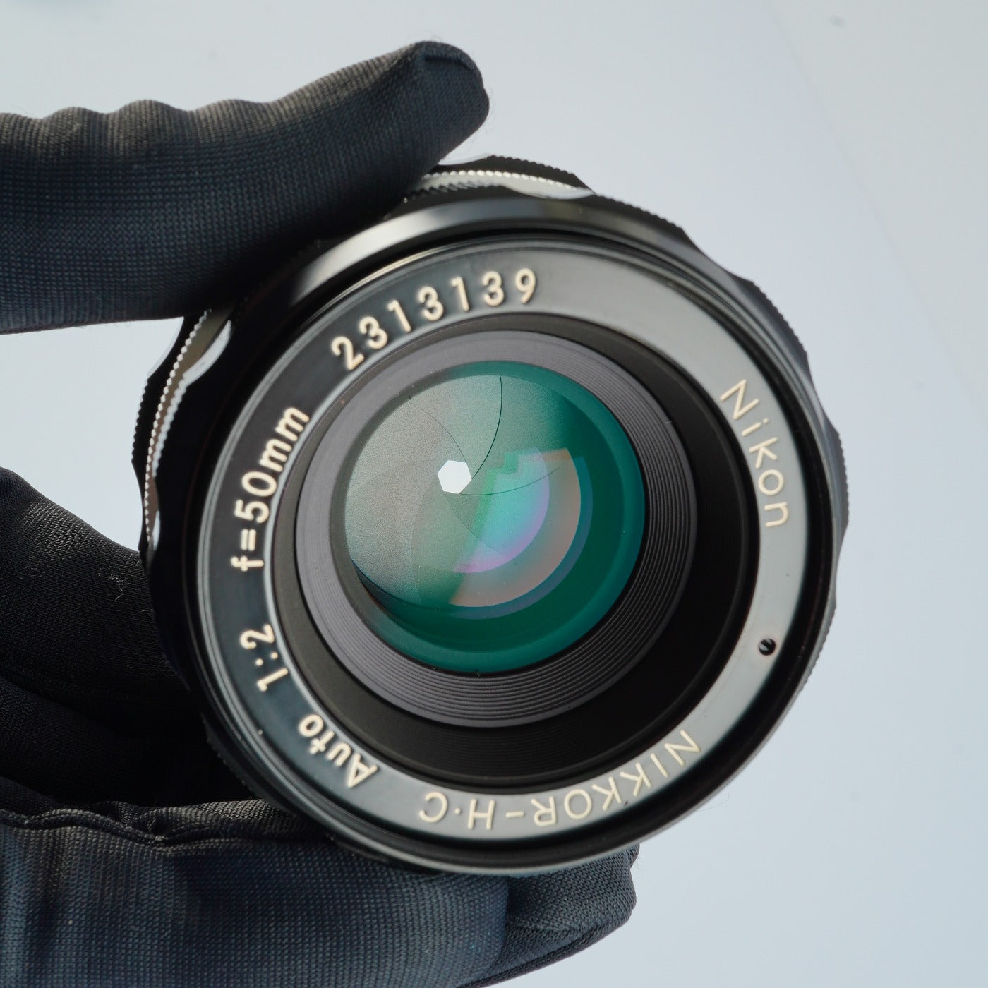 Nikon NIKKOR-H.C Auto 50mm F/2 非Ai 単焦点レンズ