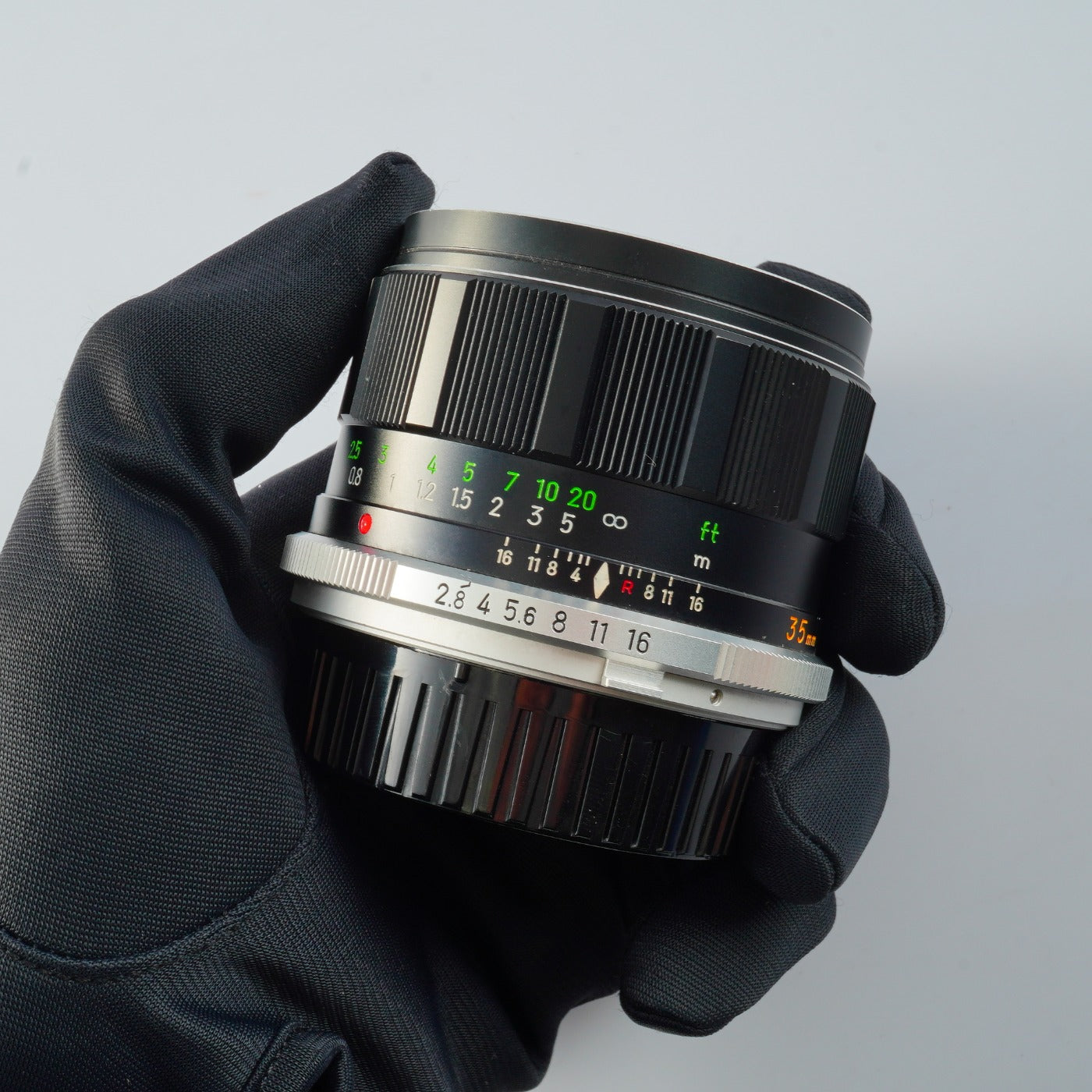 MINOLTA MC W.ROKKOR-HG 35mm F/2.8 prime lens