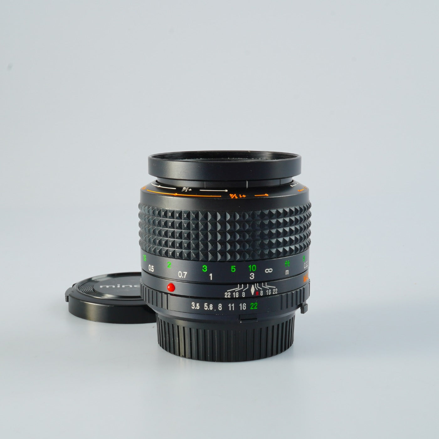 MINOLTA MD MACRO ROKKOR 50mm F/3.5 prime lens