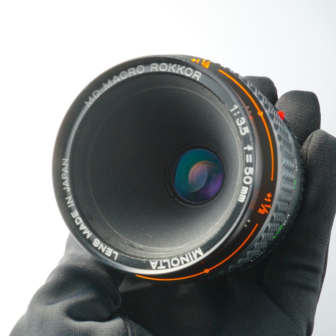 MINOLTA MD MACRO ROKKOR 50mm F/3.5 prime lens