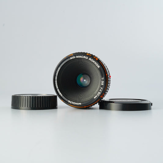 MINOLTA MD MACRO ROKKOR 50mm F/3.5 単焦点レンズ