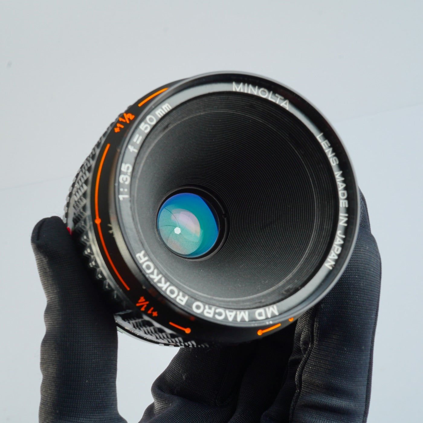 MINOLTA MD MACRO ROKKOR 50mm F/3.5 prime lens