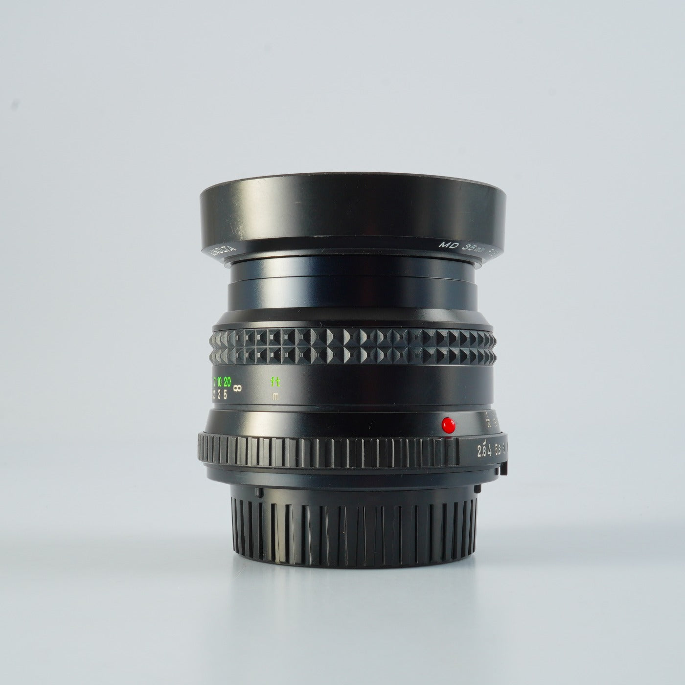MINOLTA MD W.ROKKOR 35mm F/2.8 prime lens