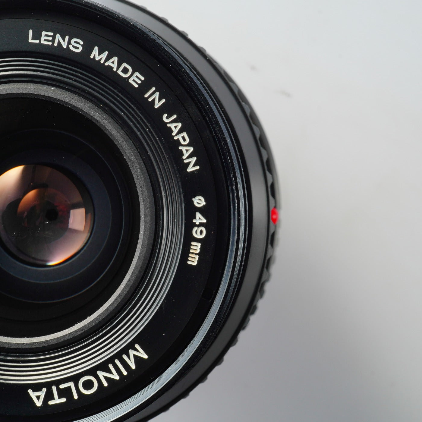 MINOLTA MD W.ROKKOR 35mm F/2.8 prime lens